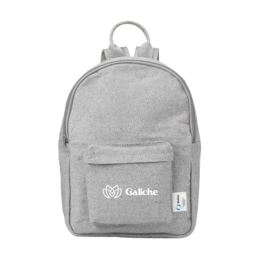 Logo trade corporate gifts image of: Wolkat Agadir Recycled Textile Backpack