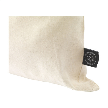 Logotrade business gift image of: Gift Pouch Natural GRS Recycled Cotton (150 g/m²) L