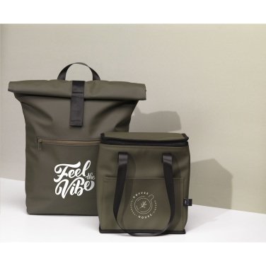 Logo trade business gift photo of: Lennon Recycled PU Cooler Bag