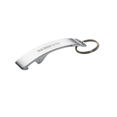 Logo trade advertising products image of: Alu Opener keyring