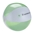 BeachBall Ø 30 cm, white/lime