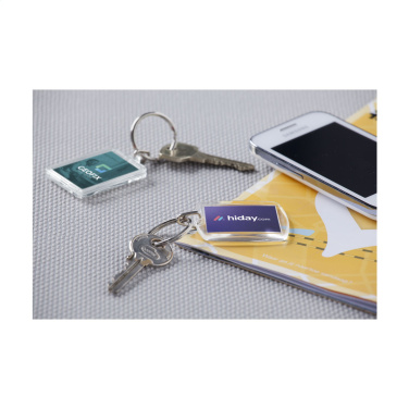 Logo trade promotional gifts image of: Club keyring