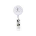 BadgeClip badge holder, white