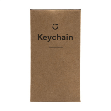 Logo trade promotional giveaways picture of: LeatherKey keyring