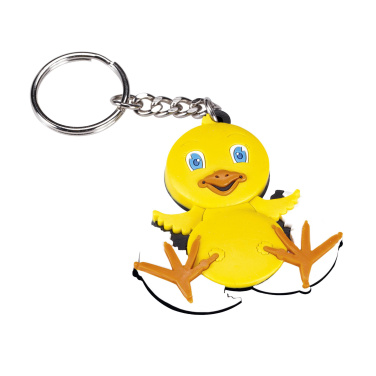 Logo trade business gifts image of: CustomMade Keyring