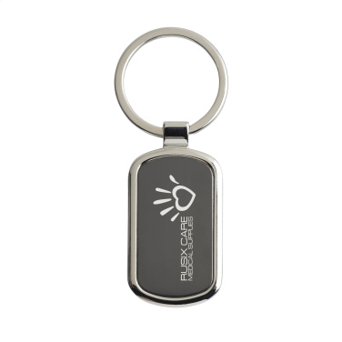 Logo trade advertising products picture of: KeyTag Rectangular keyring