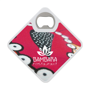 Logo trade business gift photo of: Coaster Opener