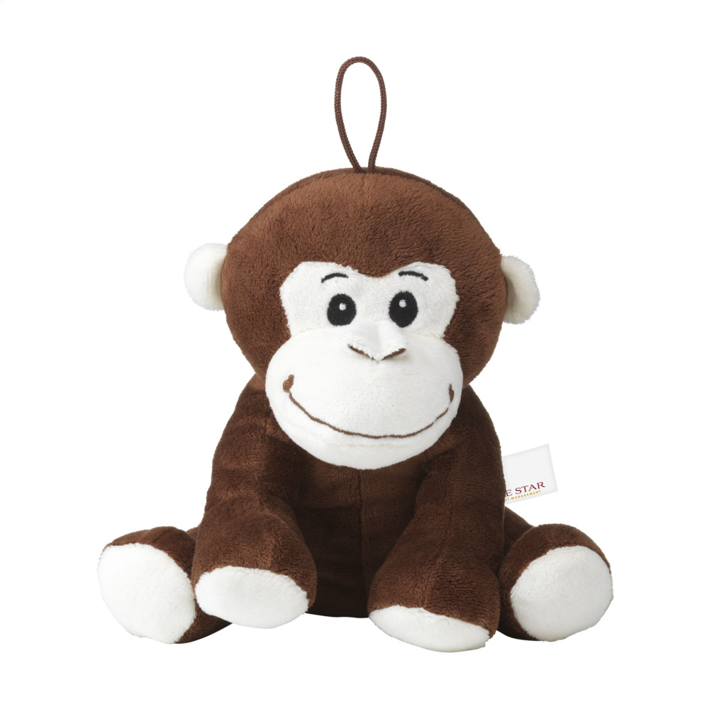 Logo trade promotional gifts picture of: Moki plush ape cuddle toy