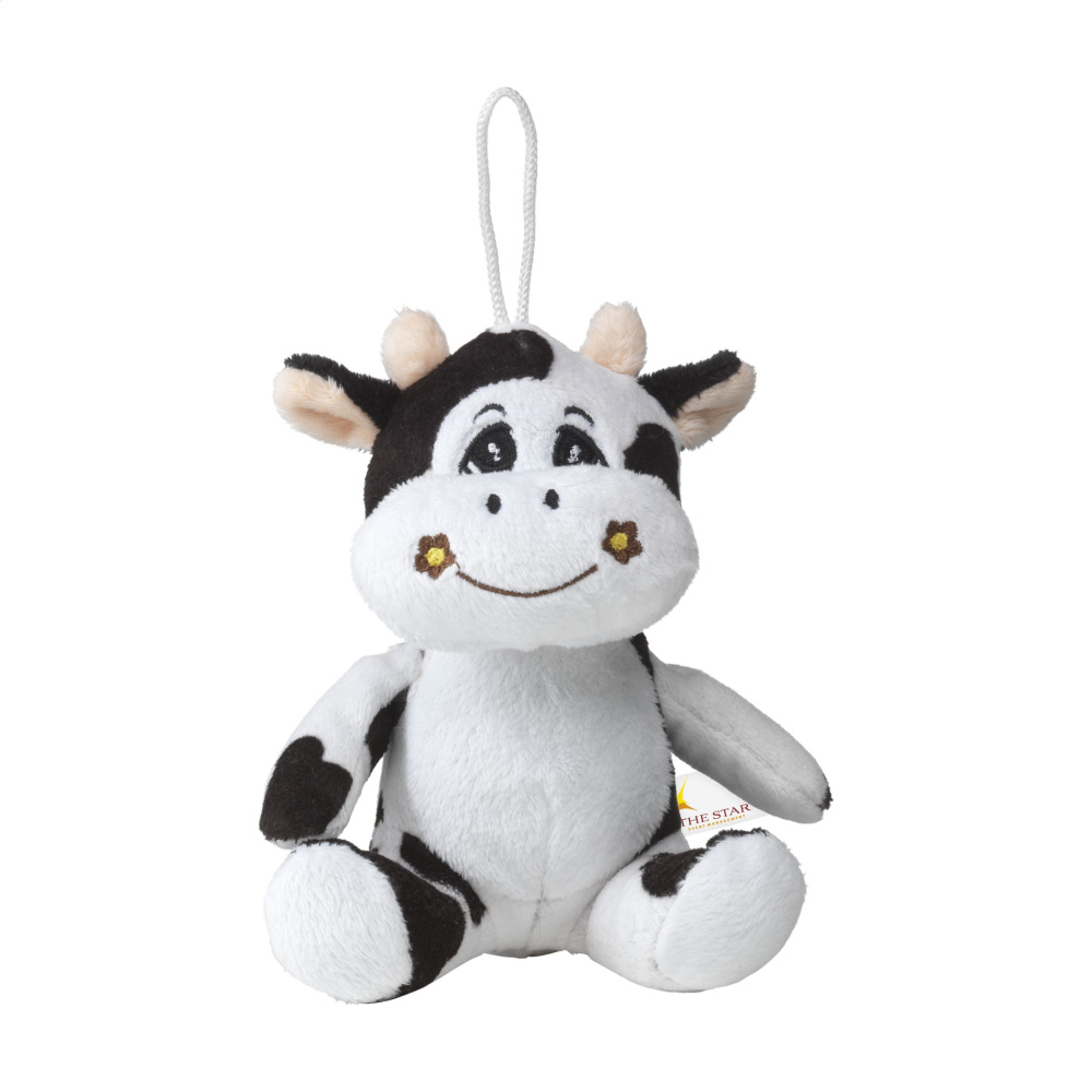 Logotrade promotional merchandise image of: Animal Friend Cow cuddle toy