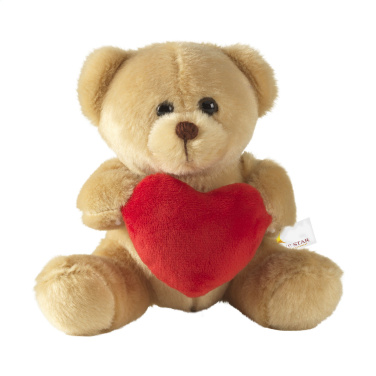 Logotrade promotional merchandise image of: With Love Bear cuddly toy