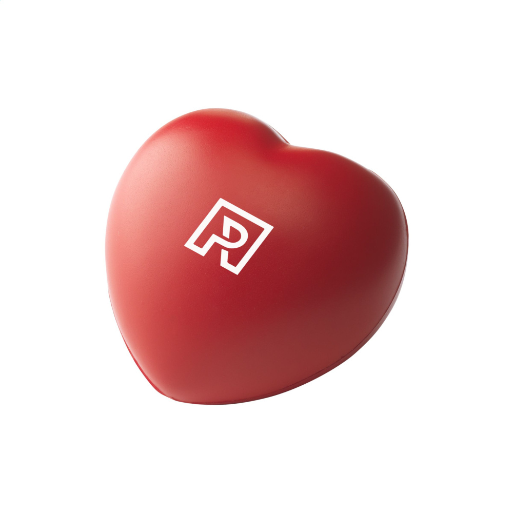 Logo trade promotional gifts image of: Anti Stress Heart stress ball