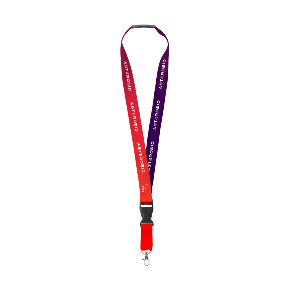 Logotrade business gift image of: Lanyard Promo Complete Sublimation RPET 2 cm keycord