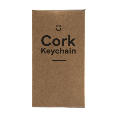 Logo trade promotional giveaways image of: Cork Key Ring