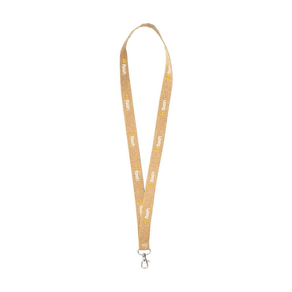 Logo trade advertising products image of: Lanyard Cork 2 cm keycord