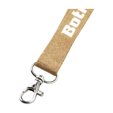 Logotrade promotional product picture of: Lanyard Cork 2 cm keycord