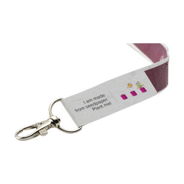 Logotrade advertising product image of: Seed Paper Lanyard 2 cm