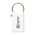 Safe GRS Recycled Key Ring, white