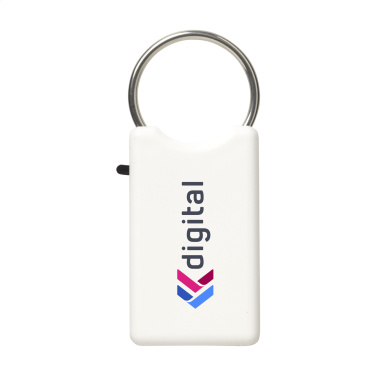 Logotrade promotional merchandise photo of: Safe GRS Recycled Key Ring