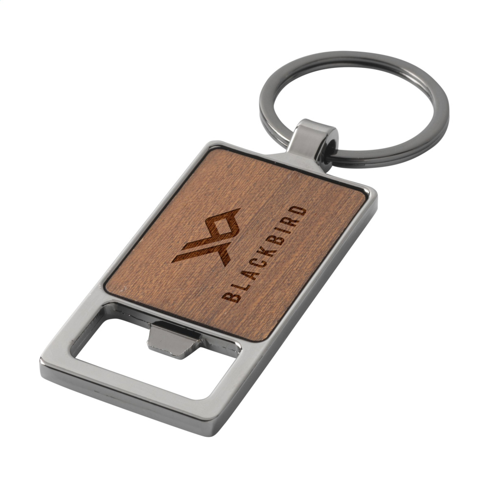 Logotrade advertising product picture of: Sammy bottle opener / keyring