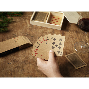 Logo trade promotional gift photo of: Recycled Playing Cards Double X-Mas