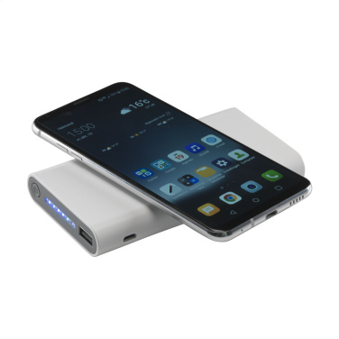 Logo trade business gift photo of: Wireless Powerbank 8000 C wireless charger