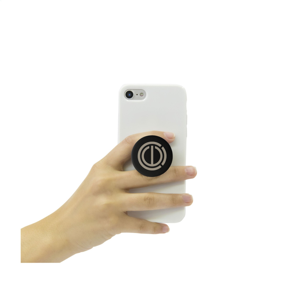 Logotrade promotional item picture of: PopSockets® Aluminium telephone holder