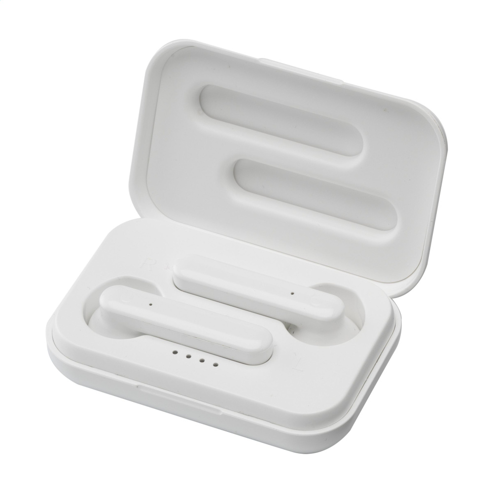 Logo trade business gift photo of: Sensi TWS Wireless Earbuds in Charging Case