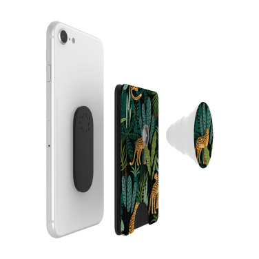 Logotrade promotional item image of: PopSockets® PopWallet+ card holder with PopGrip