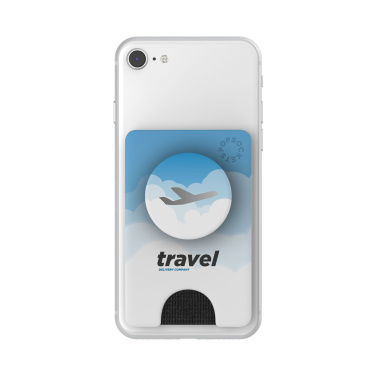 Logotrade promotional gift image of: PopSockets® PopWallet+ card holder with PopGrip