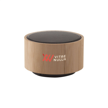 Logo trade advertising products picture of: Wave Bamboo Wireless Speaker