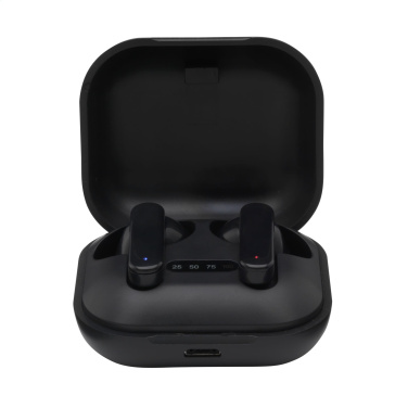 Logo trade promotional merchandise picture of: Aron TWS Wireless Earbuds in Charging Case