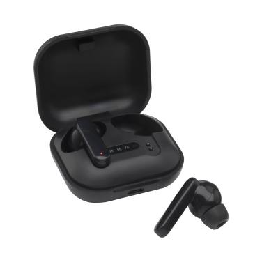 Logo trade promotional products image of: Aron TWS Wireless Earbuds in Charging Case