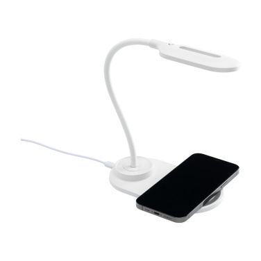 Logo trade business gifts image of: Carga 10W Desklight Wireless Charger