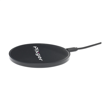 Logotrade promotional item image of: Coil RCS Recycled Wireless Charger