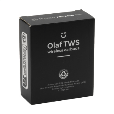 Logo trade advertising products image of: Olaf RCS TWS Wireless Earbuds