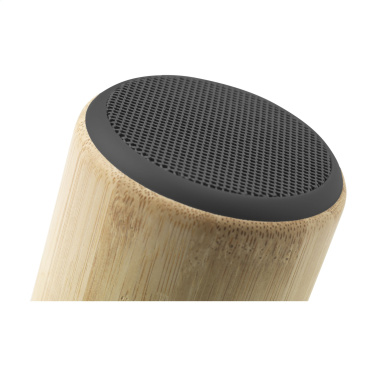 Logo trade promotional gift photo of: Timor Bamboo Wireless Speaker