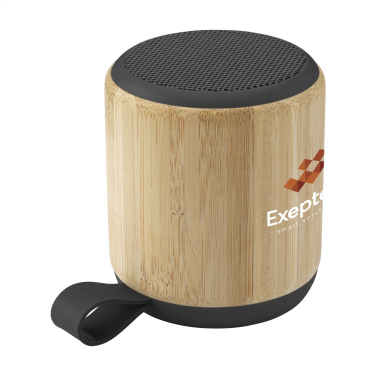 Logotrade promotional merchandise image of: Timor Bamboo Wireless Speaker