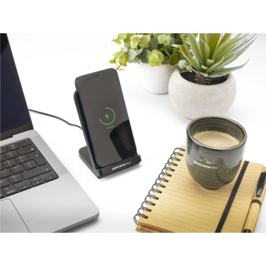 Logo trade promotional merchandise photo of: Baloo Wireless Charger Stand 15W