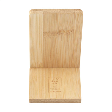 Logotrade advertising product image of: Miyo Bamboo Phone Stand