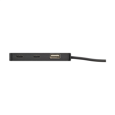 Logotrade promotional product image of: Tecco GRS Recycled Alu USB Hub