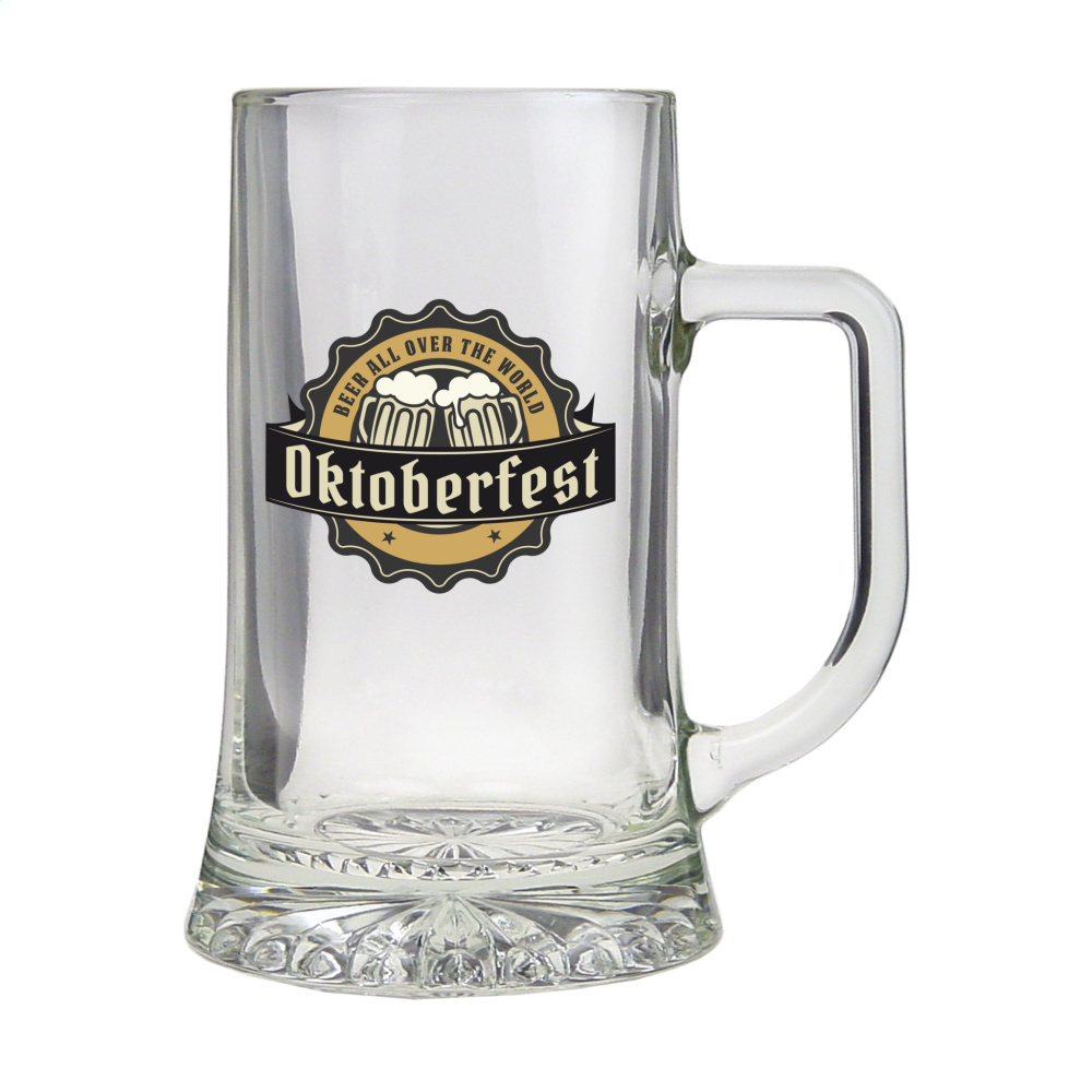 Logo trade promotional products image of: Beer Tankard Extra Large 500 ml