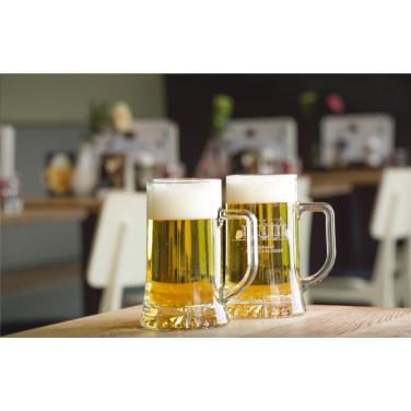 Logo trade promotional gifts picture of: Beer Tankard Extra Large 500 ml