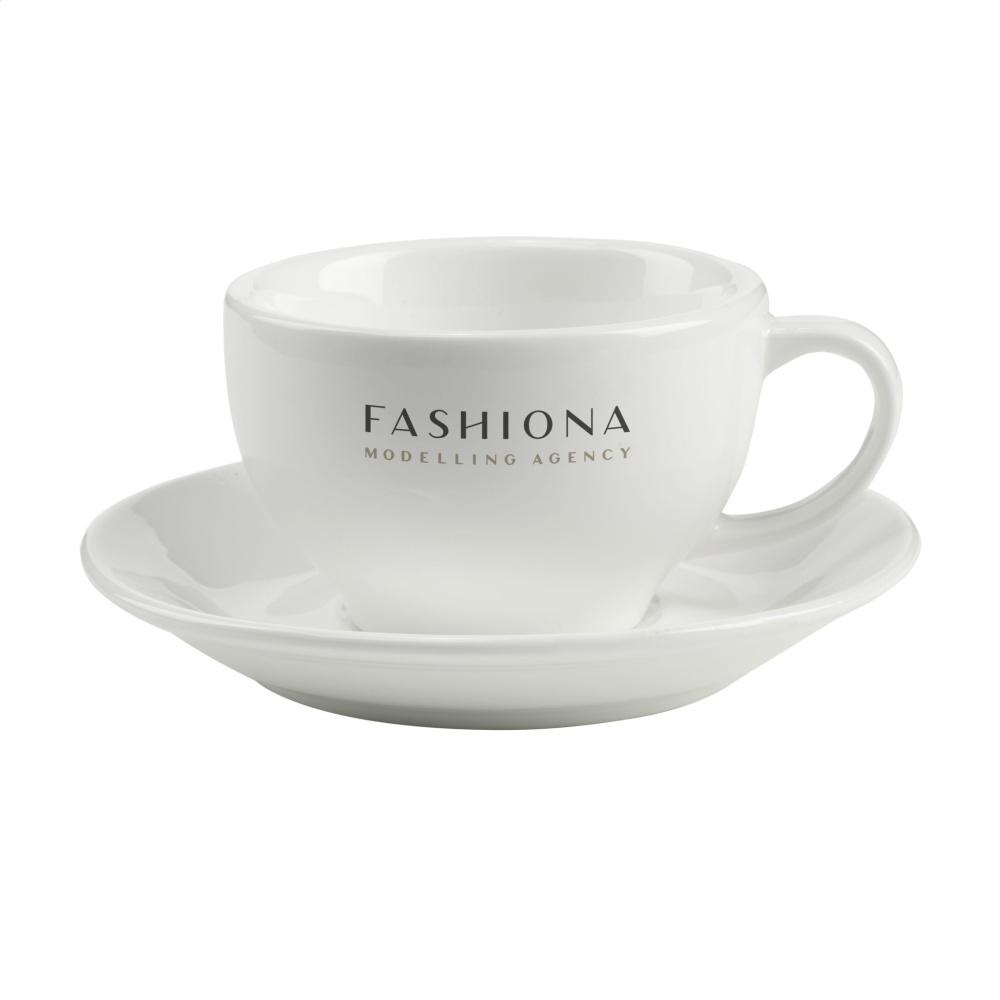 Logotrade promotional product image of: Sienna 210 ml cup and saucer