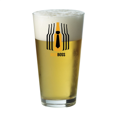 Logo trade promotional gifts image of: Beer Glass 340 ml