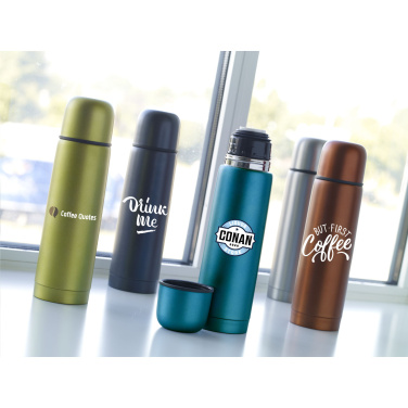 Logo trade corporate gift photo of: Frosted Bottle 500 ml thermo bottle