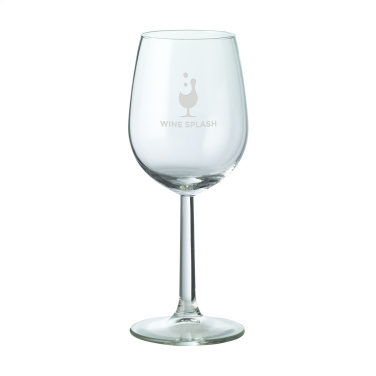 Logo trade promotional merchandise picture of: Bourgogne Wine Glass 290 ml