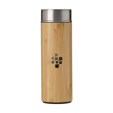 Logo trade promotional gifts image of: Osaka 360 ml bamboo thermo bottle/thermo cup