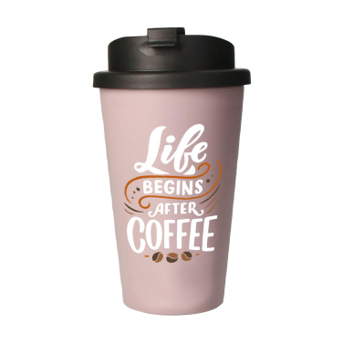 Logo trade promotional giveaway photo of: Eco Coffee Mug Premium Deluxe 350 ml coffee cup