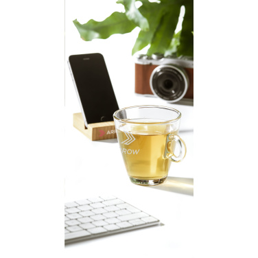 Logo trade promotional gifts image of: Lugano Tea Glass 320 ml