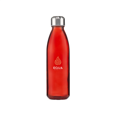 Logo trade promotional product photo of: Topflask Glass 650 ml drinking bottle